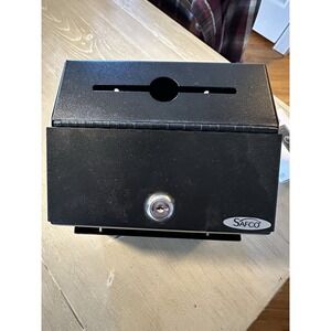 Safeco Steel Suggestion/Key Drop Box w/Locking Top, 7w x 6d x 8-1/2h SAF4231BL